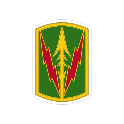 Military Police Brigade Hawaii 3 (U.S. Army) REVERSE PRINT Transparent Die-Cut STICKER 3 Inch Die-Cut Transparent - The Sticker Space