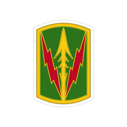 Military Police Brigade Hawaii 3 (U.S. Army) REVERSE PRINT Transparent Die-Cut STICKER 6 Inch Die-Cut Transparent - The Sticker Space