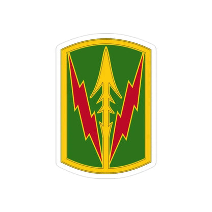 Military Police Brigade Hawaii 3 (U.S. Army) REVERSE PRINT Transparent Die-Cut STICKER - The Sticker Space