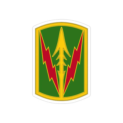 Military Police Brigade Hawaii 3 (U.S. Army) REVERSE PRINT Transparent Die-Cut STICKER - The Sticker Space