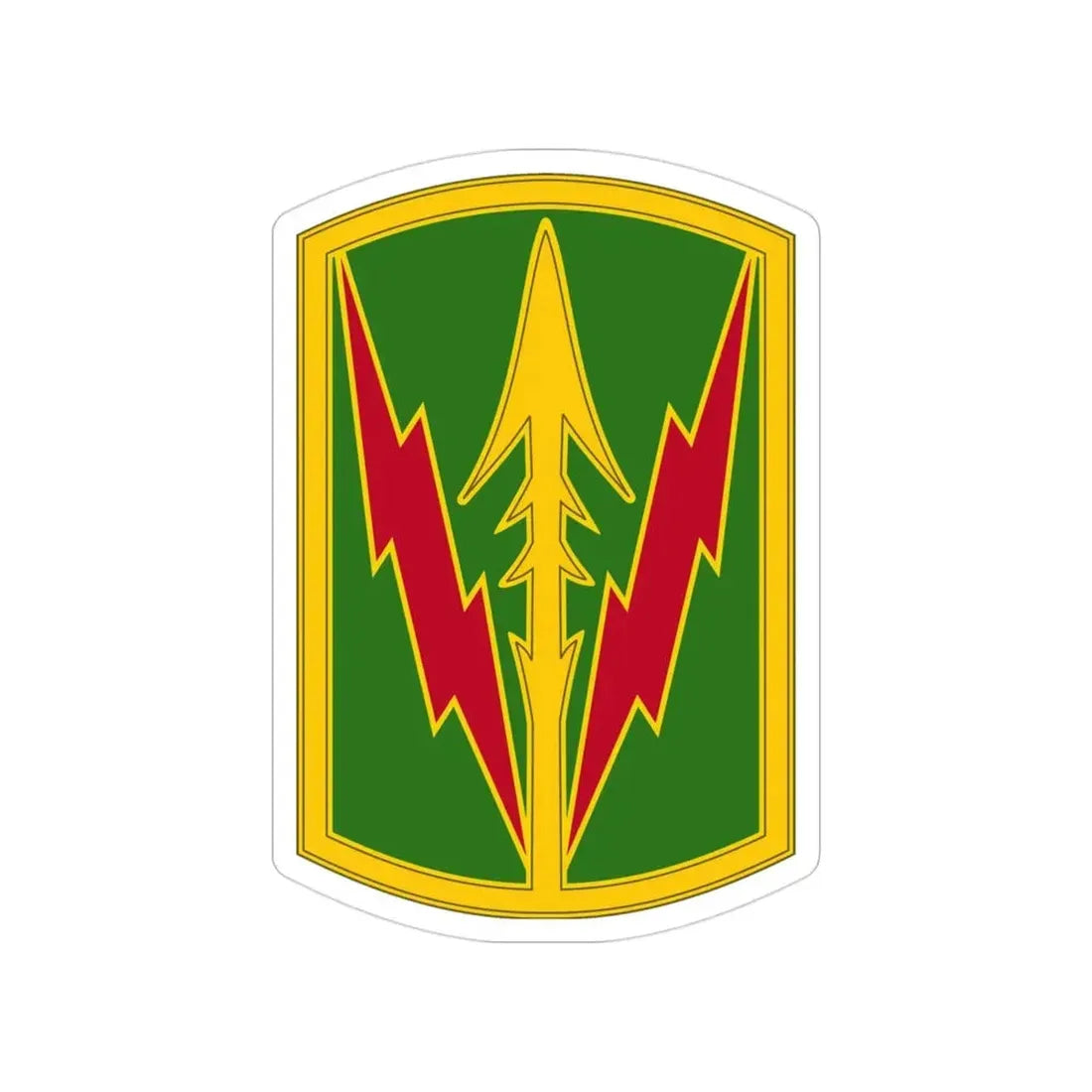 Military Police Brigade Hawaii 3 (U.S. Army) Transparent STICKER Die-Cut Vinyl Decal 3 Inch - The Sticker Space