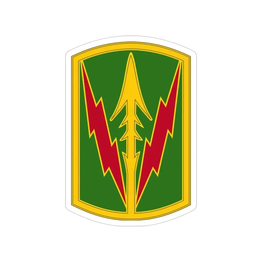 Military Police Brigade Hawaii 3 (U.S. Army) Transparent STICKER Die-Cut Vinyl Decal 4 Inch - The Sticker Space