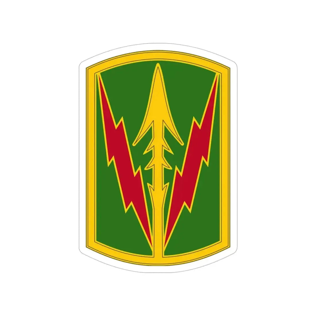 Military Police Brigade Hawaii 3 (U.S. Army) Transparent STICKER Die-Cut Vinyl Decal 5 Inch - The Sticker Space