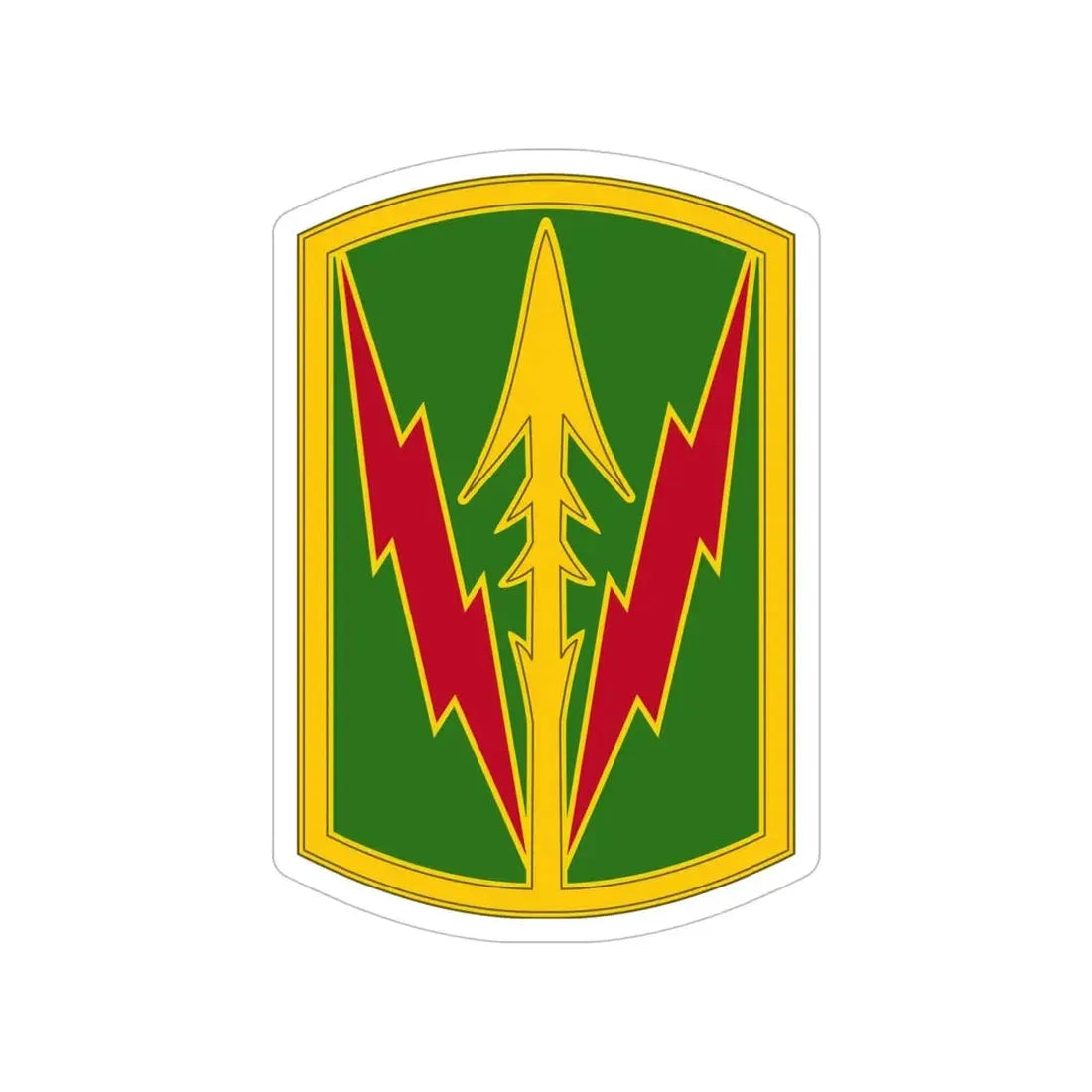 Military Police Brigade Hawaii 3 (U.S. Army) Transparent STICKER Die-Cut Vinyl Decal 6 Inch - The Sticker Space