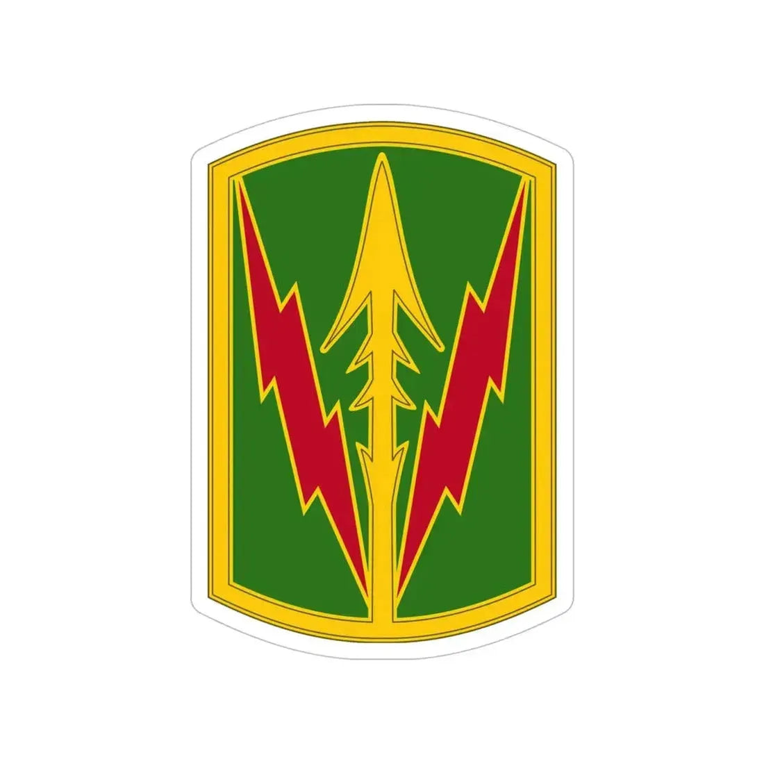 Military Police Brigade Hawaii 3 (U.S. Army) Transparent STICKER Die-Cut Vinyl Decal 6 Inch - The Sticker Space