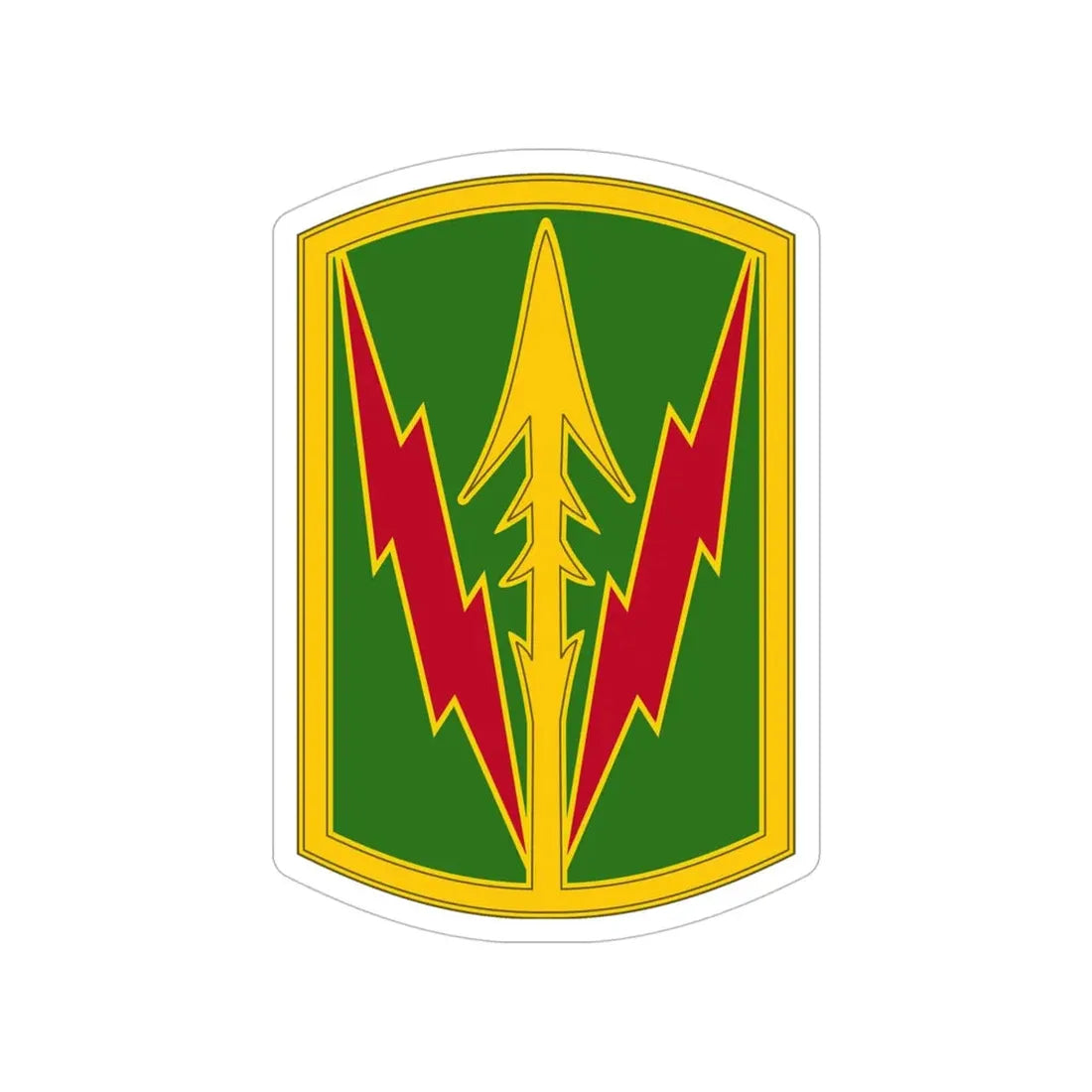 Military Police Brigade Hawaii 3 (U.S. Army) Transparent STICKER Die-Cut Vinyl Decal - The Sticker Space