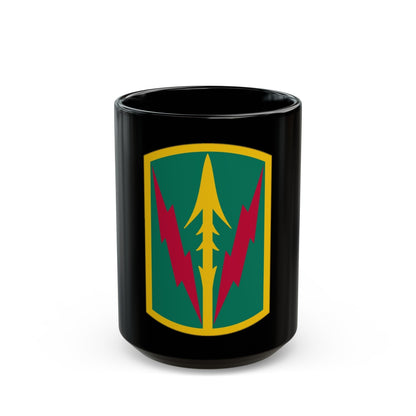 Military Police Brigade Hawaii (U.S. Army) Black Coffee Mug-15oz-The Sticker Space