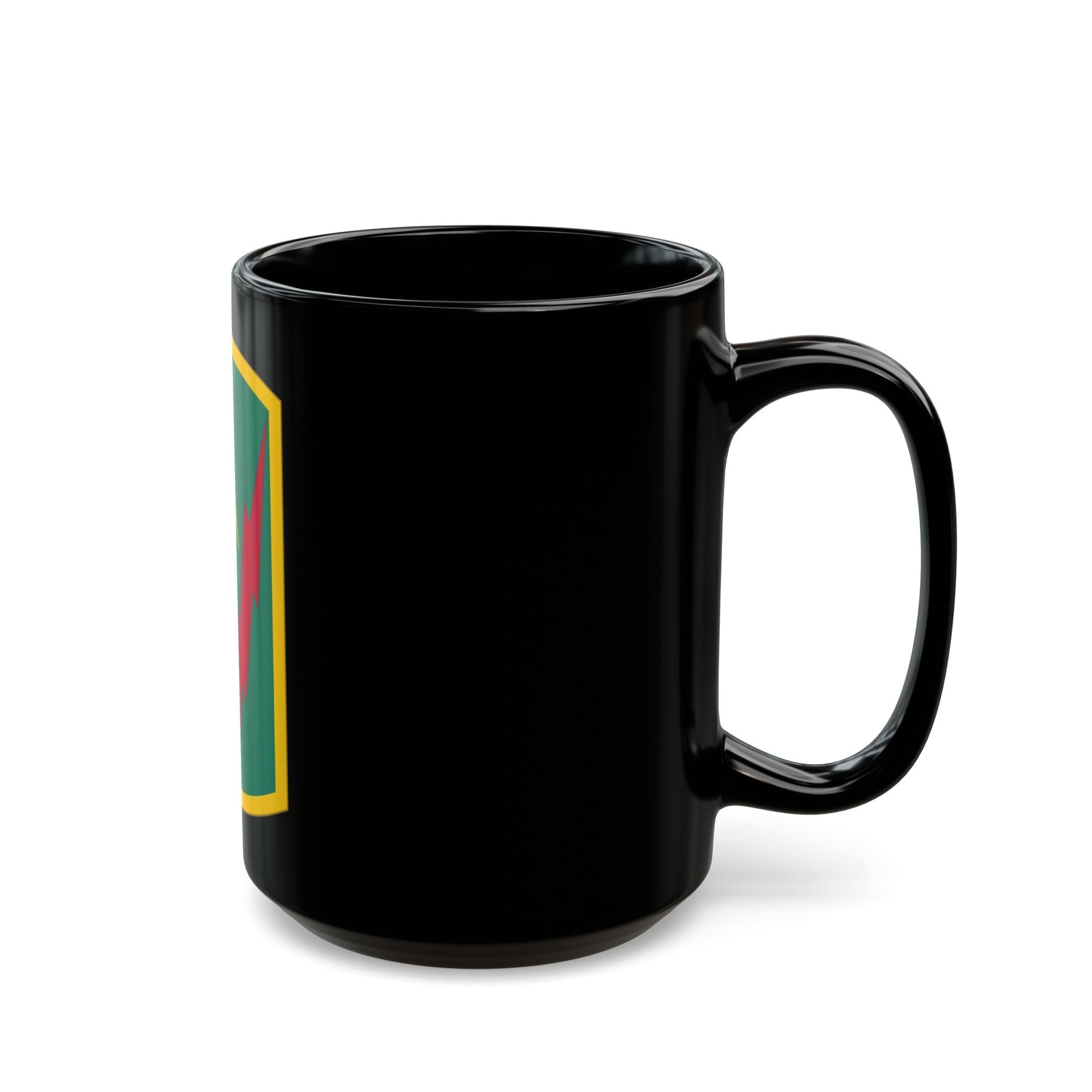 Military Police Brigade Hawaii (U.S. Army) Black Coffee Mug-The Sticker Space