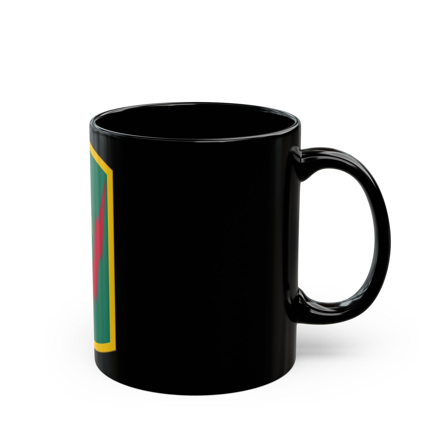 Military Police Brigade Hawaii (U.S. Army) Black Coffee Mug-The Sticker Space