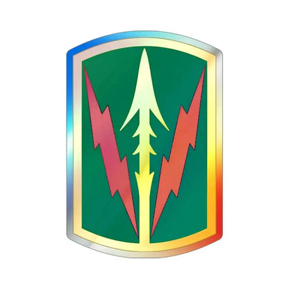Military Police Brigade Hawaii (U.S. Army) Holographic STICKER Die-Cut Vinyl Decal 4 Inch Holographic - The Sticker Space