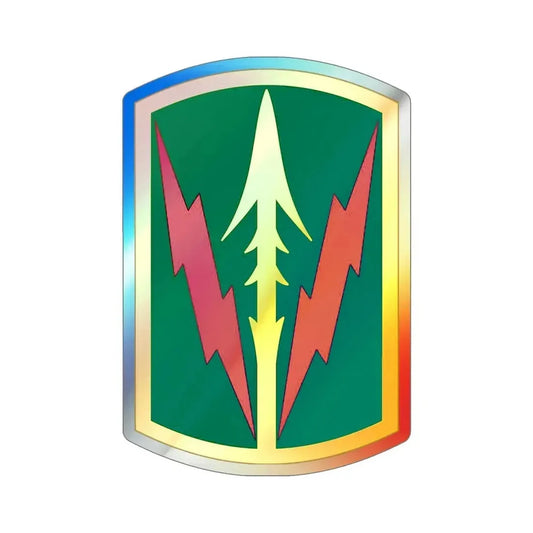 Military Police Brigade Hawaii (U.S. Army) Holographic STICKER Die-Cut Vinyl Decal 6 Inch Holographic - The Sticker Space