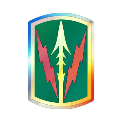 Military Police Brigade Hawaii (U.S. Army) Holographic STICKER Die-Cut Vinyl Decal - The Sticker Space