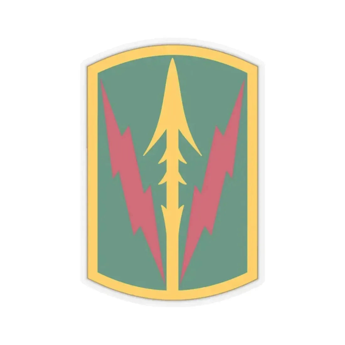 Military Police Brigade Hawaii (U.S. Army) STICKER Vinyl Kiss-Cut Decal 3 Inch Transparent - The Sticker Space