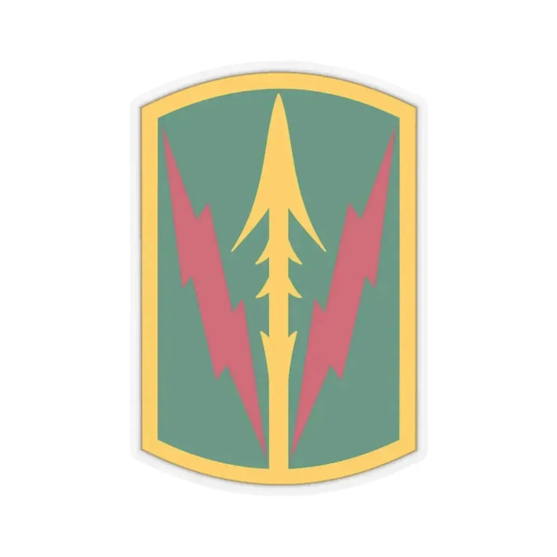 Military Police Brigade Hawaii (U.S. Army) STICKER Vinyl Kiss-Cut Decal 4 Inch Transparent - The Sticker Space