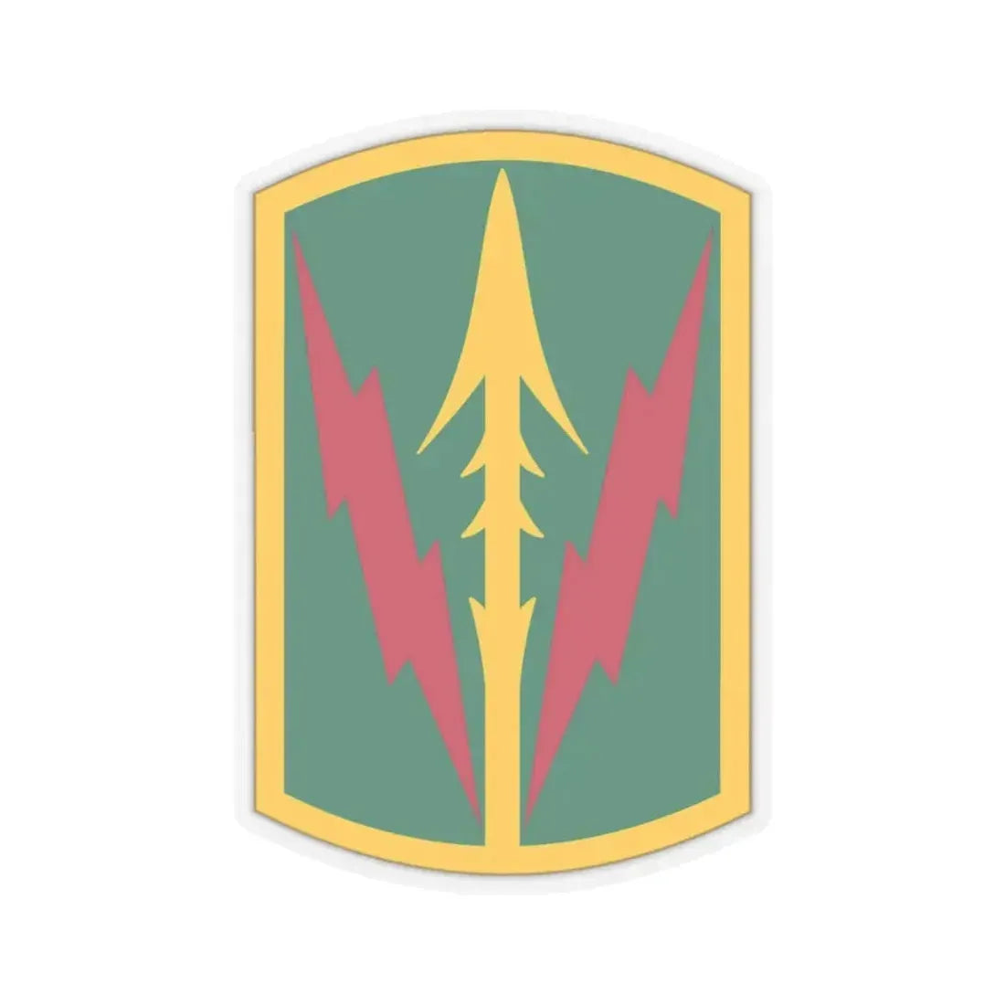 Military Police Brigade Hawaii (U.S. Army) STICKER Vinyl Kiss-Cut Decal 6 Inch Transparent - The Sticker Space