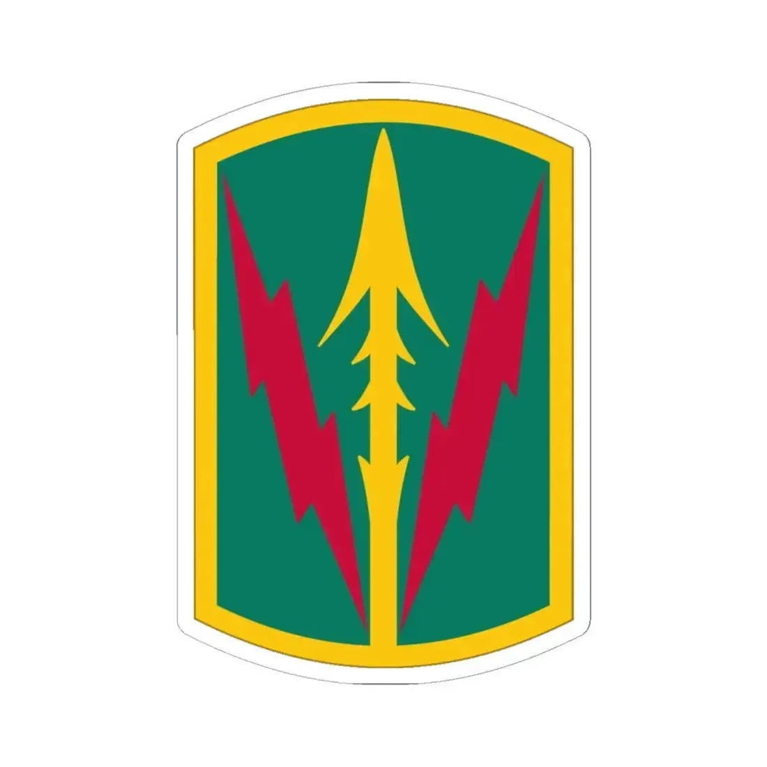 Military Police Brigade Hawaii (U.S. Army) STICKER Vinyl Kiss-Cut Decal 6 Inch White - The Sticker Space