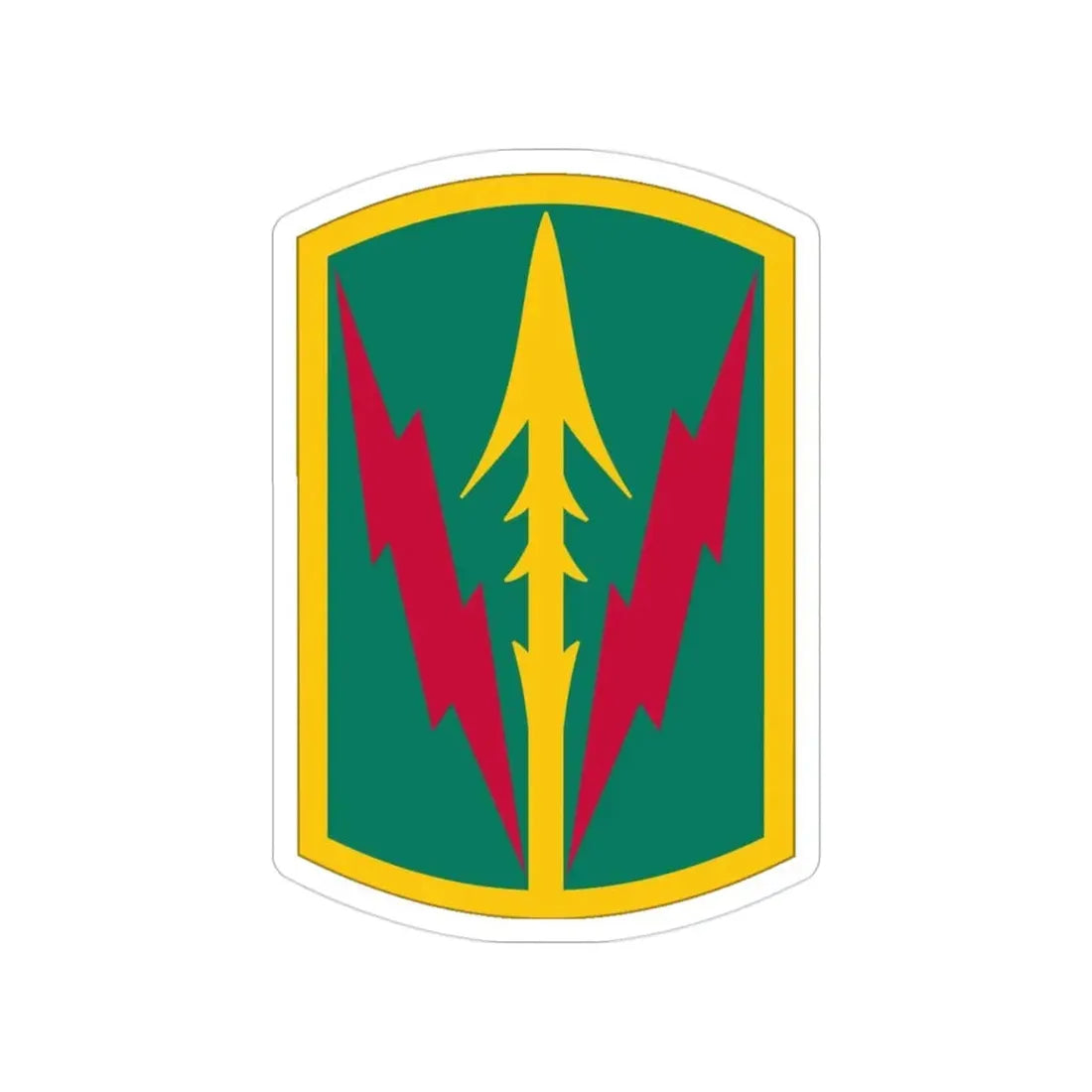 Military Police Brigade Hawaii (U.S. Army) Transparent STICKER Die-Cut Vinyl Decal 3 Inch - The Sticker Space