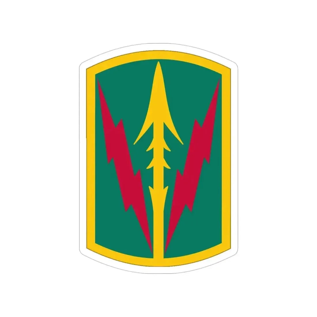 Military Police Brigade Hawaii (U.S. Army) Transparent STICKER Die-Cut Vinyl Decal 4 Inch - The Sticker Space