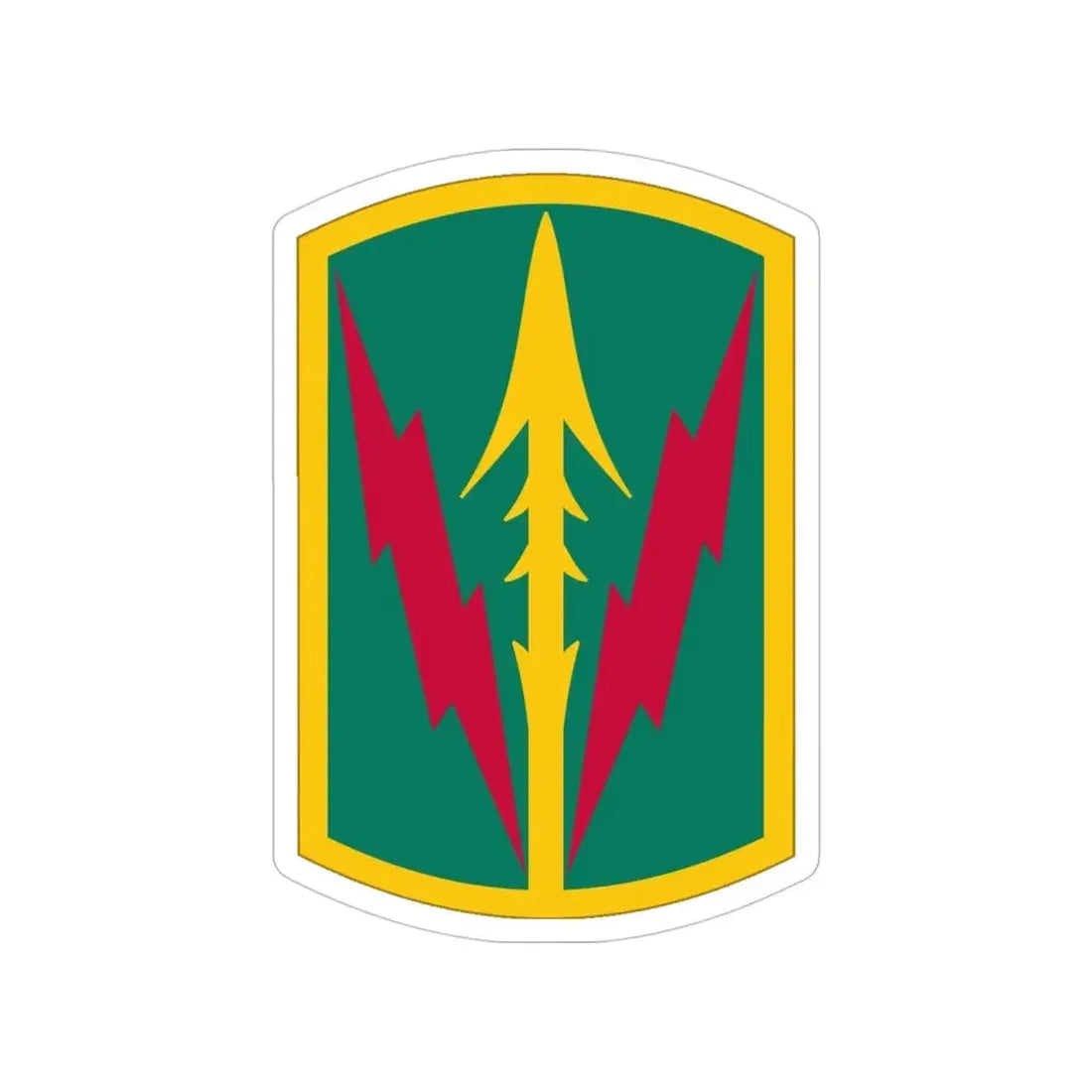 Military Police Brigade Hawaii (U.S. Army) Transparent STICKER Die-Cut Vinyl Decal 4 Inch - The Sticker Space