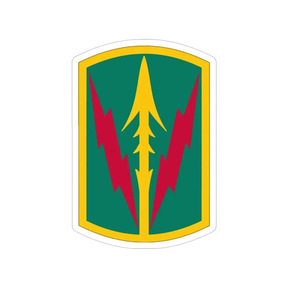 Military Police Brigade Hawaii (U.S. Army) Transparent STICKER Die-Cut Vinyl Decal 5 Inch - The Sticker Space