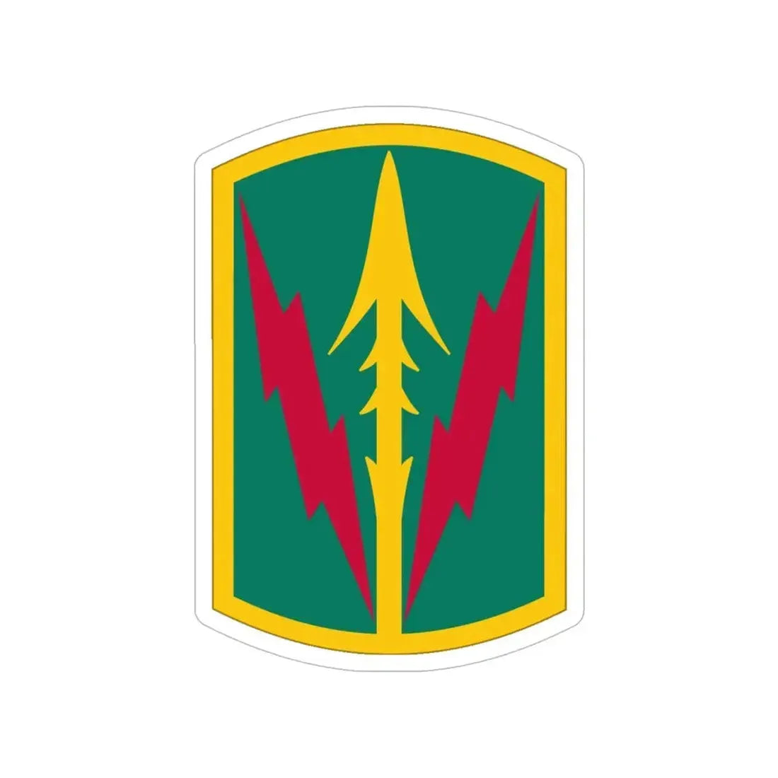 Military Police Brigade Hawaii (U.S. Army) Transparent STICKER Die-Cut Vinyl Decal 6 Inch - The Sticker Space