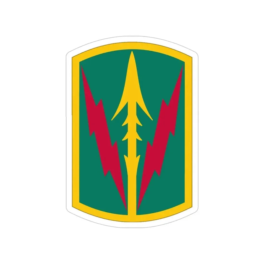 Military Police Brigade Hawaii (U.S. Army) Transparent STICKER Die-Cut Vinyl Decal 6 Inch - The Sticker Space