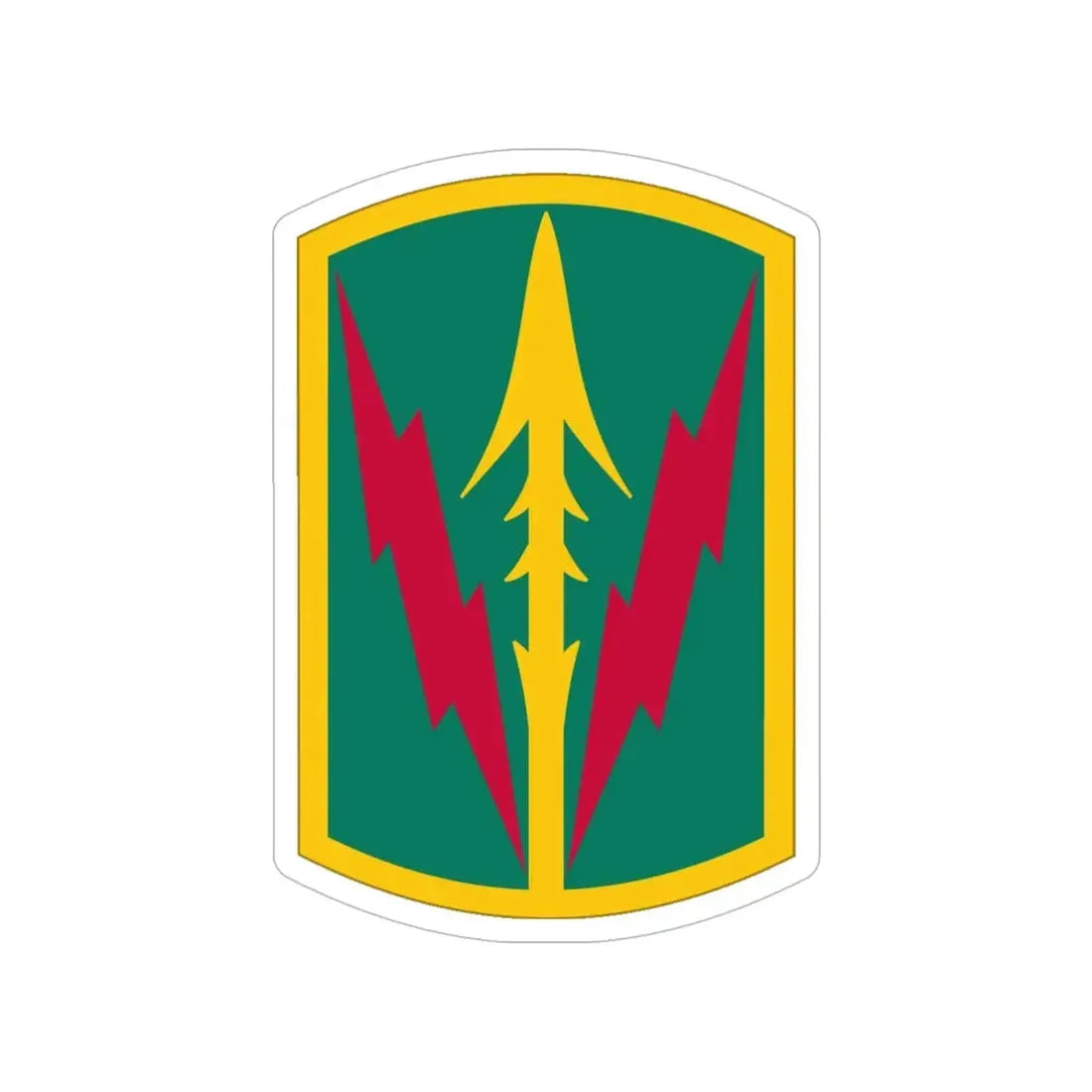 Military Police Brigade Hawaii (U.S. Army) Transparent STICKER Die-Cut Vinyl Decal - The Sticker Space