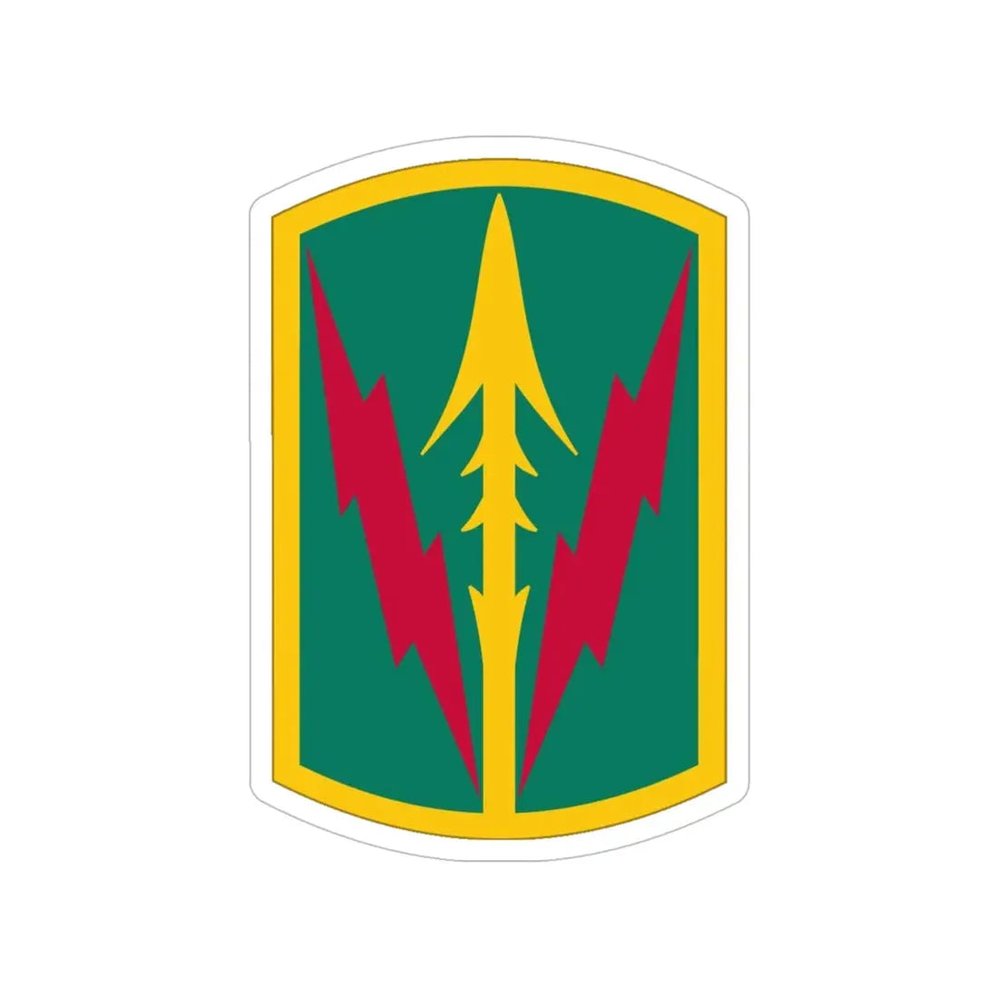 Military Police Brigade Hawaii (U.S. Army) Transparent STICKER Die-Cut Vinyl Decal - The Sticker Space