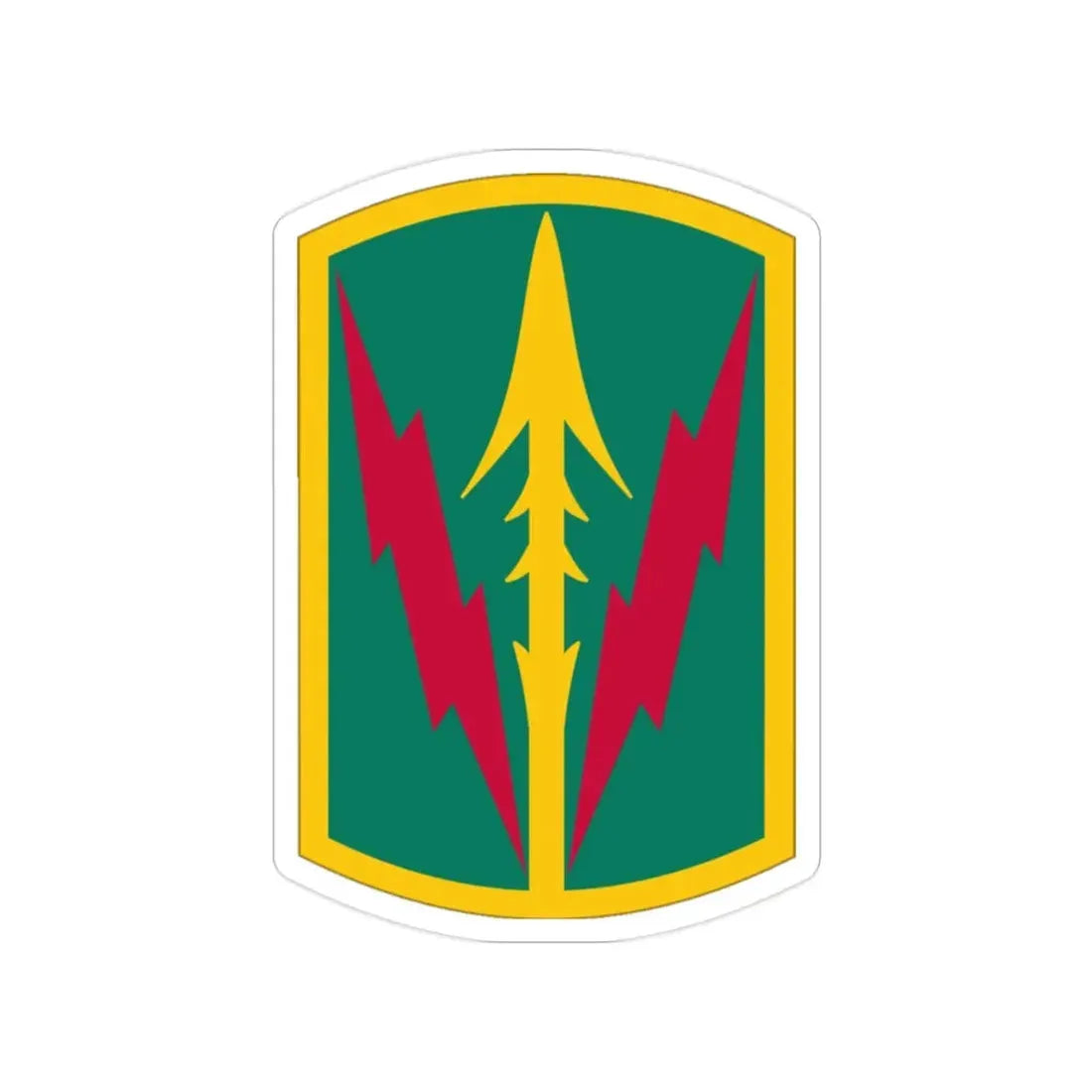 Military Police Brigade Hawaii (U.S. Army) Transparent STICKER Die-Cut Vinyl Decal - The Sticker Space