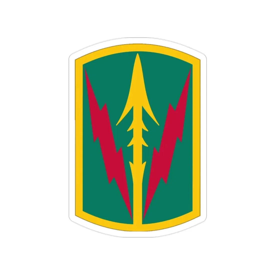 Military Police Brigade Hawaii (U.S. Army) Transparent STICKER Die-Cut Vinyl Decal - The Sticker Space