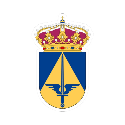 Militära flyginspektionen vapen (Sweden) (Coat of Arms) STICKER Vinyl Kiss-Cut Decal 2 Inch White - The Sticker Space