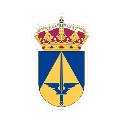 Militära flyginspektionen vapen (Sweden) (Coat of Arms) STICKER Vinyl Kiss-Cut Decal 3 Inch White - The Sticker Space