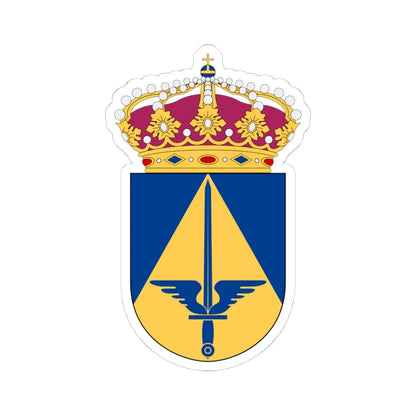 Militära flyginspektionen vapen (Sweden) (Coat of Arms) STICKER Vinyl Kiss-Cut Decal 4 Inch White - The Sticker Space