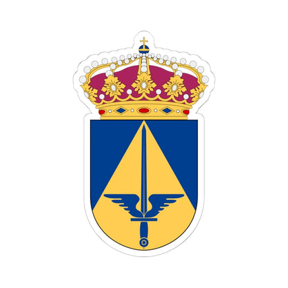 Militära flyginspektionen vapen (Sweden) (Coat of Arms) STICKER Vinyl Kiss-Cut Decal 6 Inch White - The Sticker Space