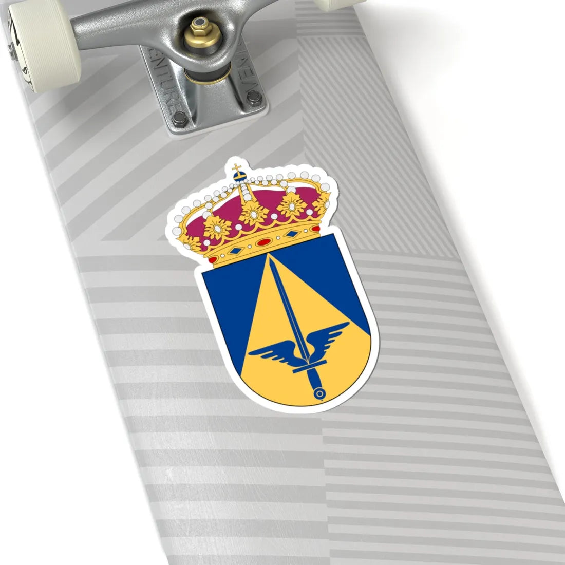 Militära flyginspektionen vapen (Sweden) (Coat of Arms) STICKER Vinyl Kiss-Cut Decal - The Sticker Space