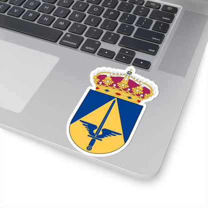 Militära flyginspektionen vapen (Sweden) (Coat of Arms) STICKER Vinyl Kiss-Cut Decal - The Sticker Space