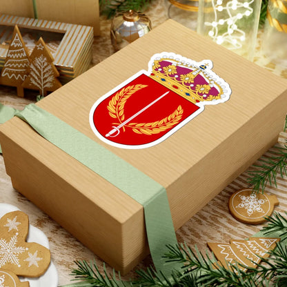 Militärhögskolan Halmstad vapen (Sweden) (Coat of Arms) STICKER Vinyl Kiss-Cut Decal - The Sticker Space