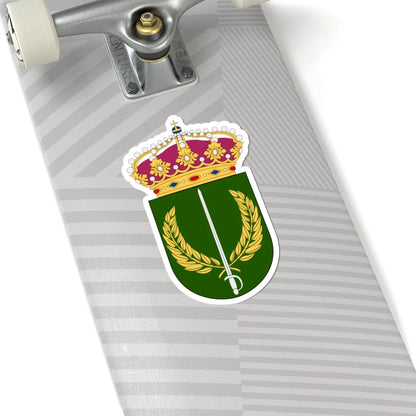 Militärhögskolan Östersund vapen (Sweden) (Coat of Arms) STICKER Vinyl Kiss-Cut Decal - The Sticker Space
