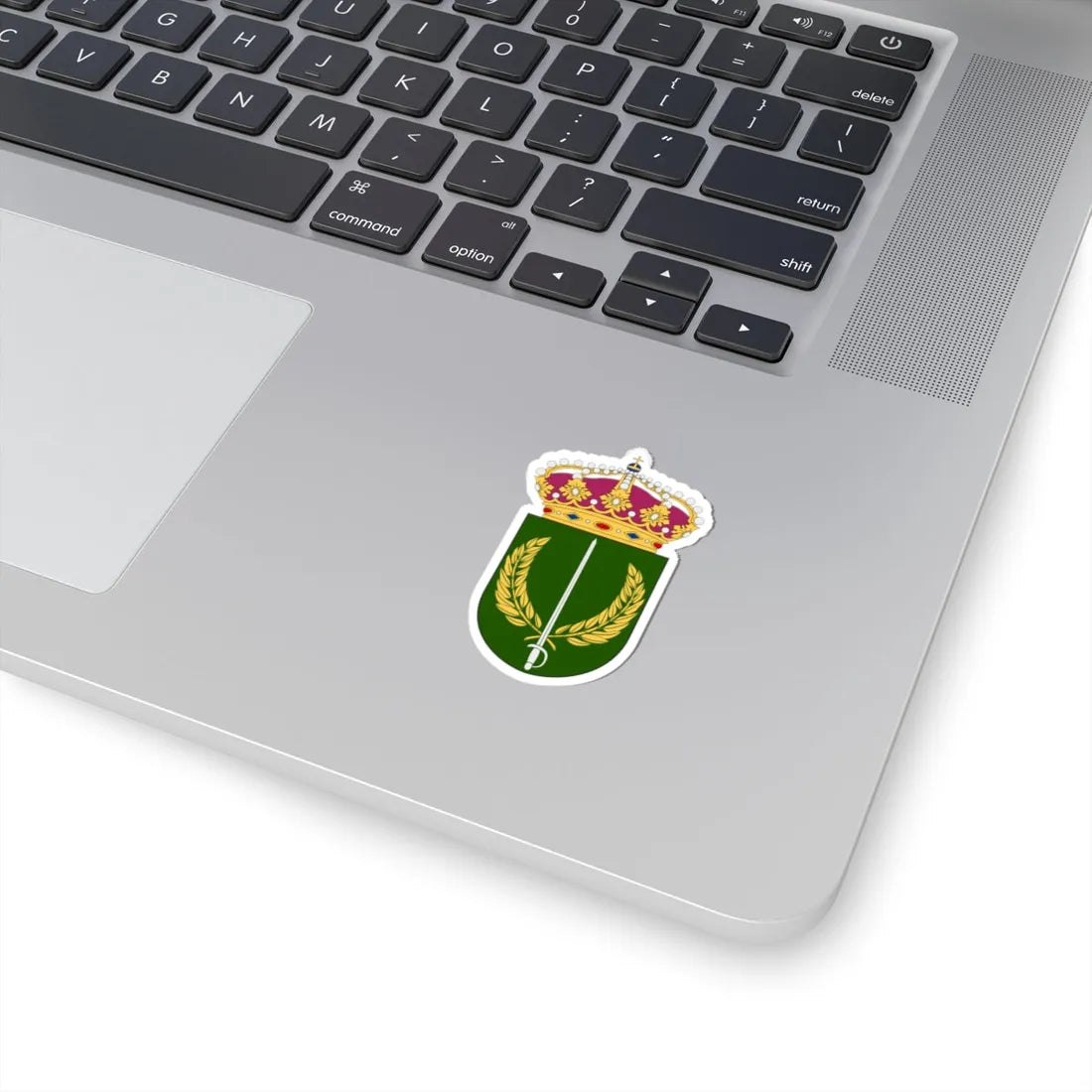 Militärhögskolan Östersund vapen (Sweden) (Coat of Arms) STICKER Vinyl Kiss-Cut Decal - The Sticker Space