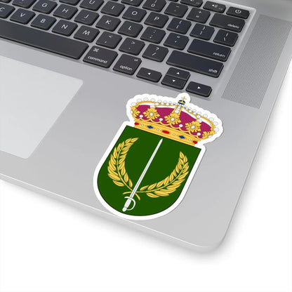 Militärhögskolan Östersund vapen (Sweden) (Coat of Arms) STICKER Vinyl Kiss-Cut Decal - The Sticker Space