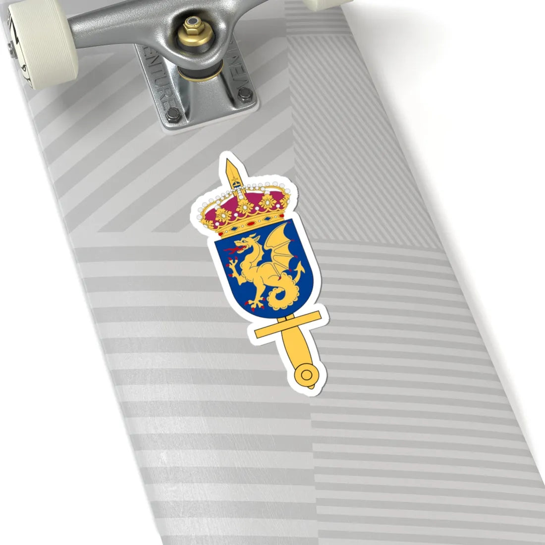 Militärregion Syd vapen (Sweden) (Coat of Arms) STICKER Vinyl Kiss-Cut Decal - The Sticker Space