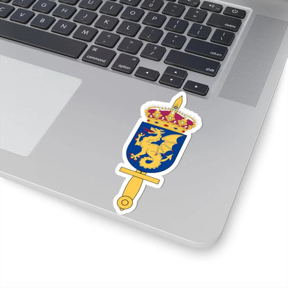Militärregion Syd vapen (Sweden) (Coat of Arms) STICKER Vinyl Kiss-Cut Decal - The Sticker Space