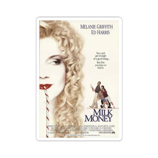 Milk Money 1994 Movie Poster - STICKER Vinyl Kiss-Cut Decal 2 Inch White - The Sticker Space