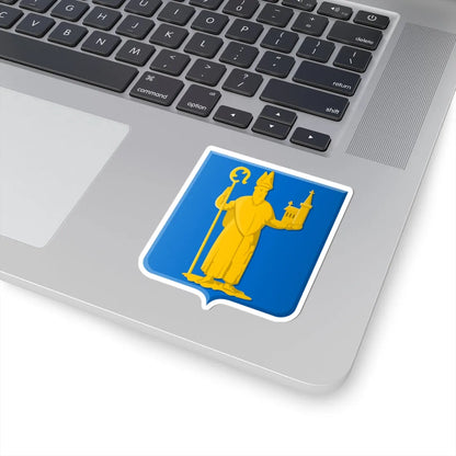 Mill en Sint Hubert gemeentewapen (Netherlands) (Coat of Arms) STICKER Vinyl Kiss-Cut Decal - The Sticker Space