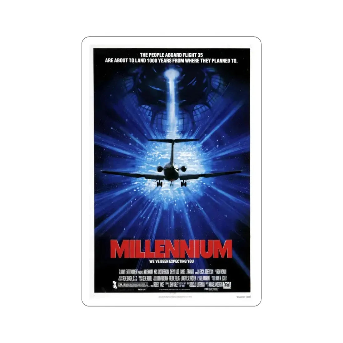 Millennium 1989 Movie Poster STICKER Vinyl Die-Cut Decal 5 Inch - The Sticker Space