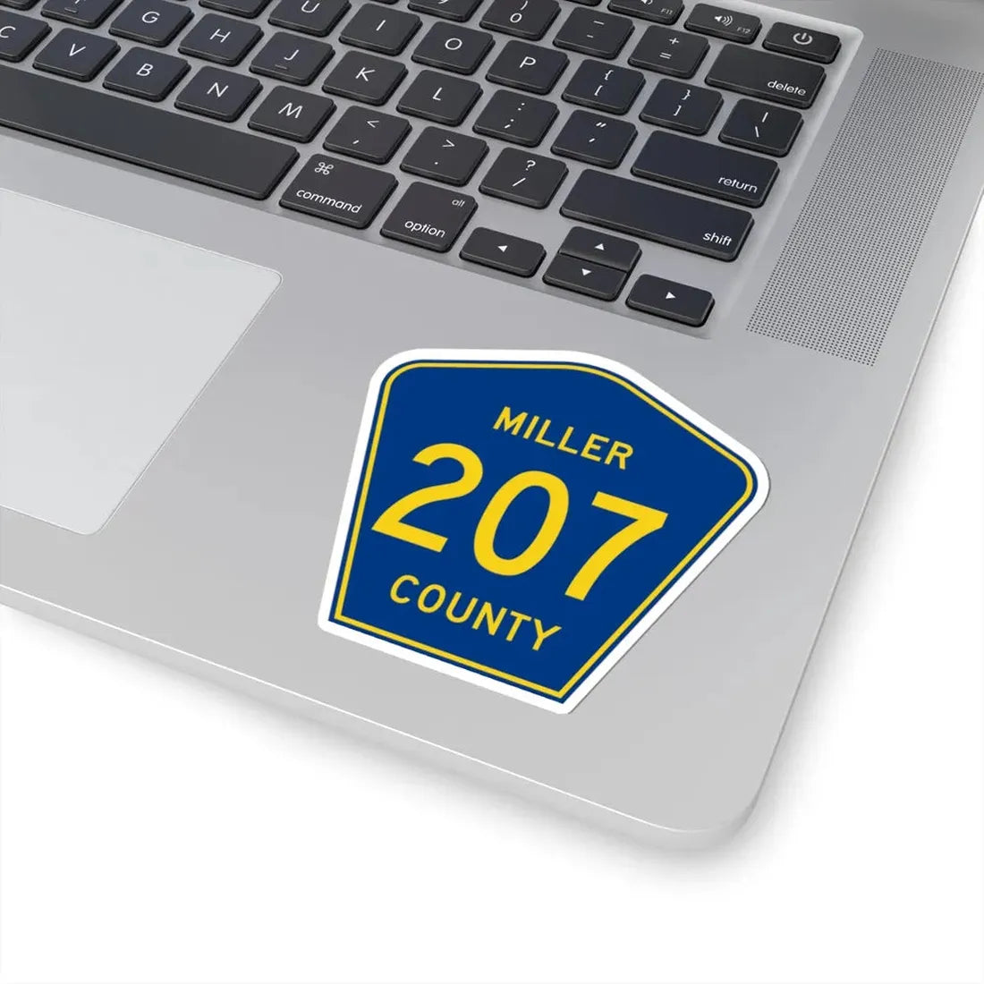 Miller County Route 207 AR (Arkansas) (Road Sign) STICKER Vinyl Kiss-Cut Decal - The Sticker Space