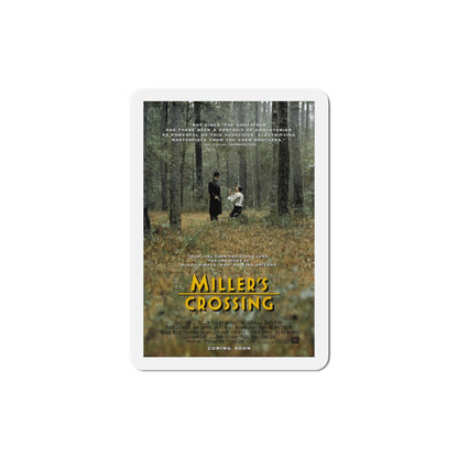 Millers Crossing 1990 Movie Poster Die-Cut Magnet-4" x 4"-The Sticker Space