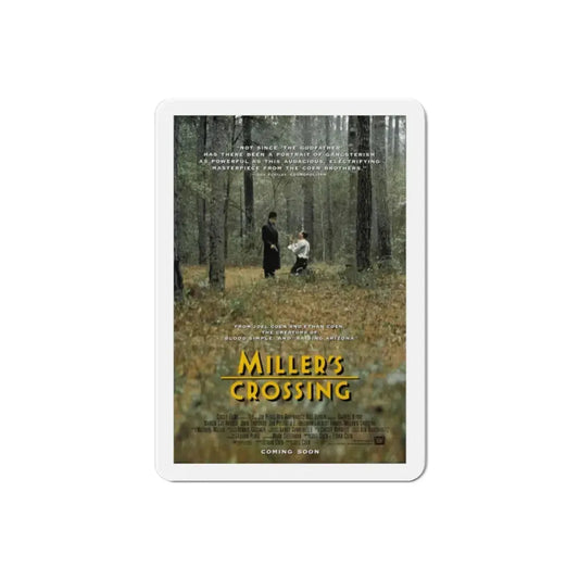 Millers Crossing 1990 Movie Poster Refrigerator Magnet 2 Inch - The Sticker Space
