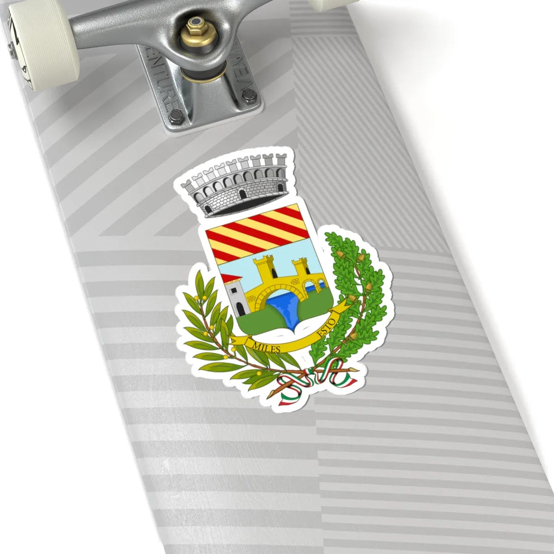 Millesimo-Stemma (Italy) (Coat of Arms) STICKER Vinyl Kiss-Cut Decal - The Sticker Space