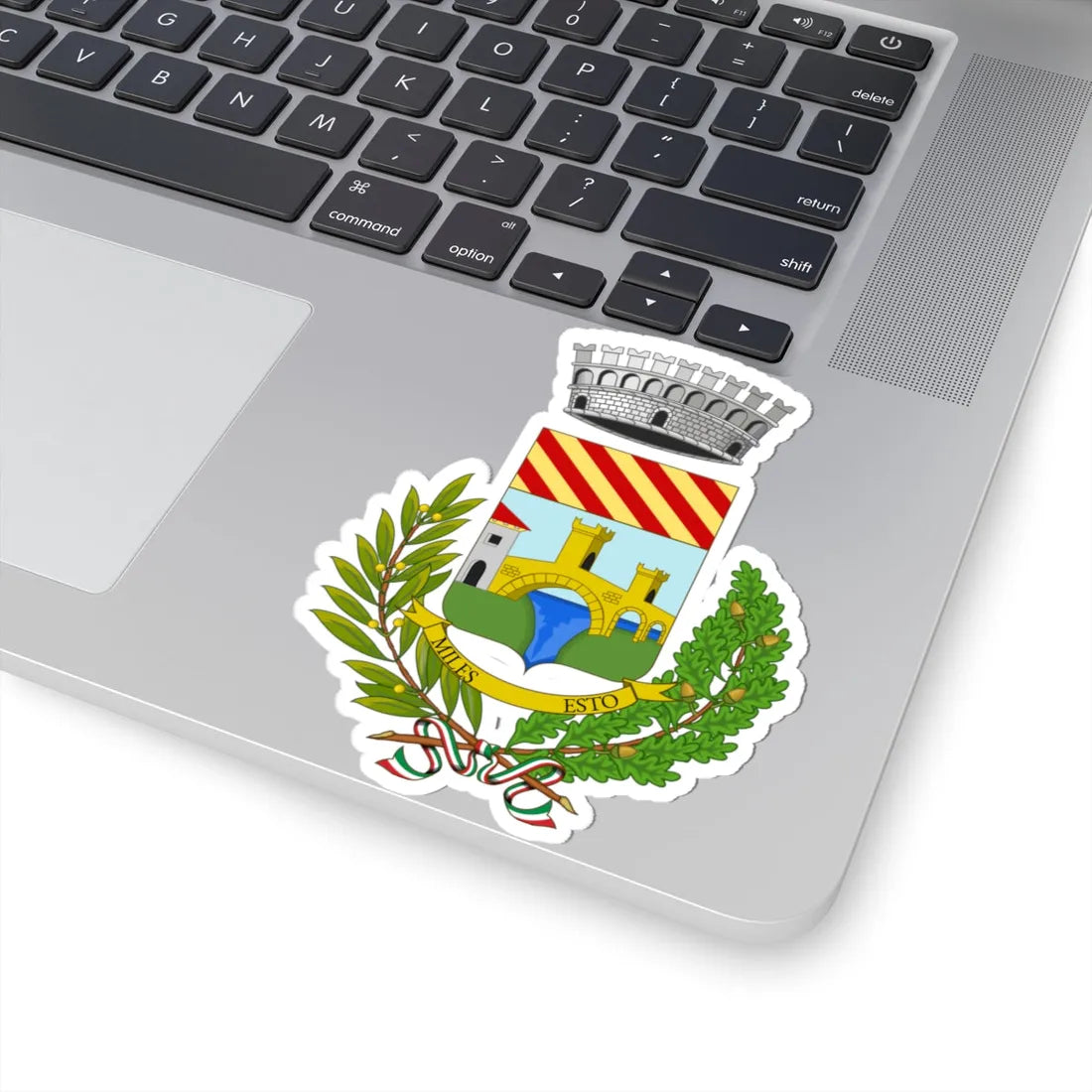 Millesimo-Stemma (Italy) (Coat of Arms) STICKER Vinyl Kiss-Cut Decal - The Sticker Space